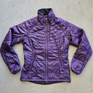 REI Revelcloud Purple Quilted Zip Jacket Packable Winter Puffer Coat Womens XS